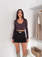 Damska spódnica z szortami