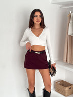 Damska spódnica z szortami