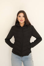 Damska kurtka puffer z kapturem – model Viral Range Mom